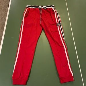 Red Joggers